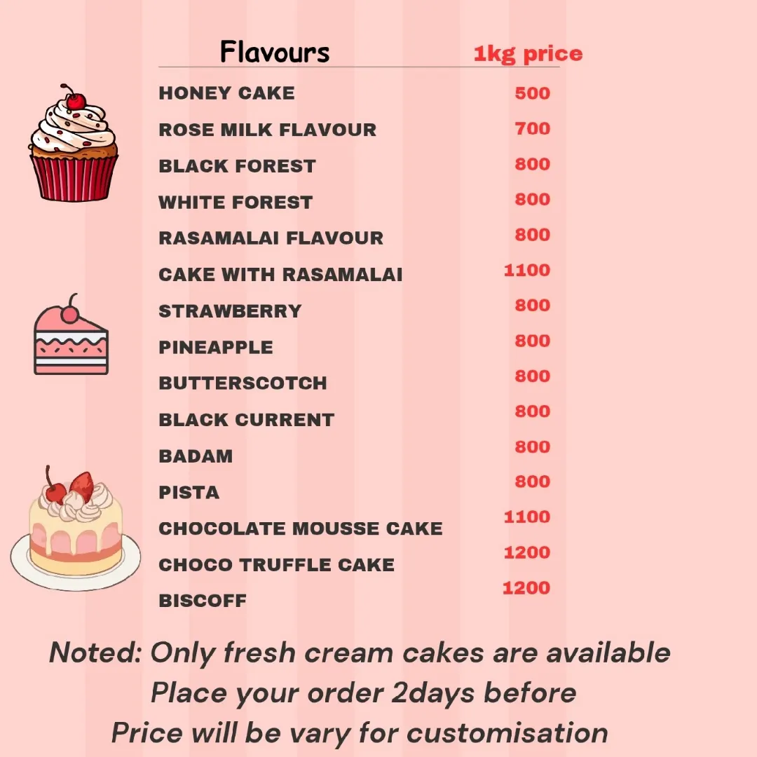 Birthday cakes at bakewithsivimom