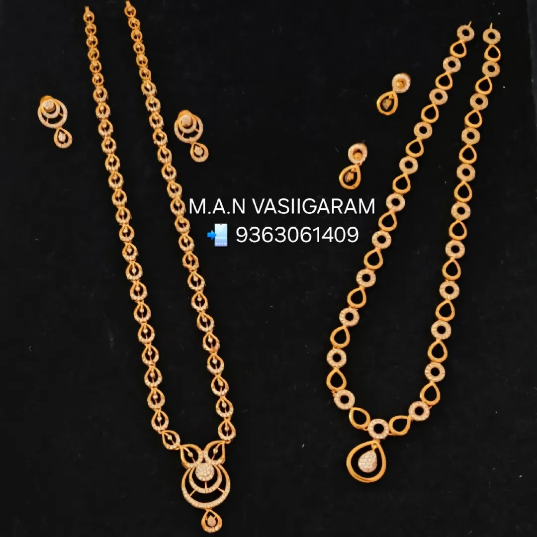 midsize aaram with earrings at M.A.N VASIIGARAM