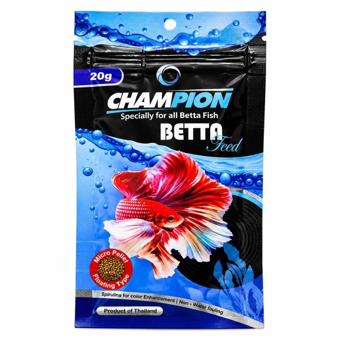 Champion Betta Food - 10 Packs at Neer Widgets