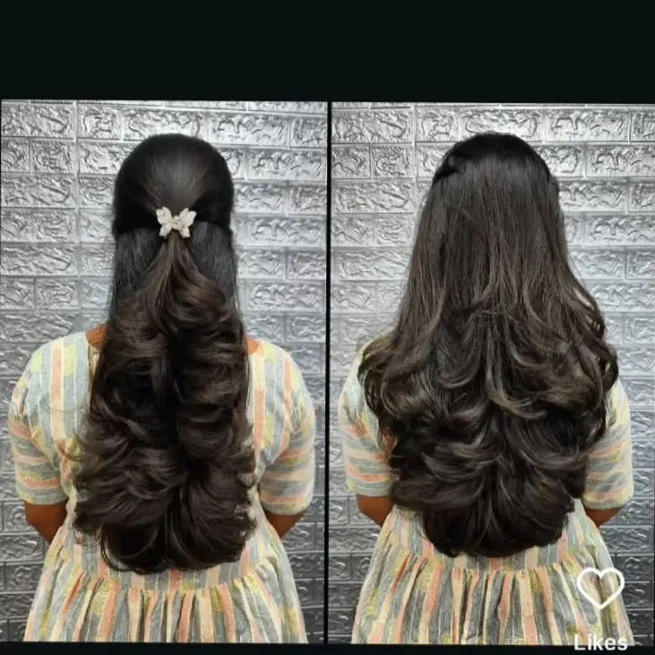 Advanced haircut at diya makeup artist & Beautician